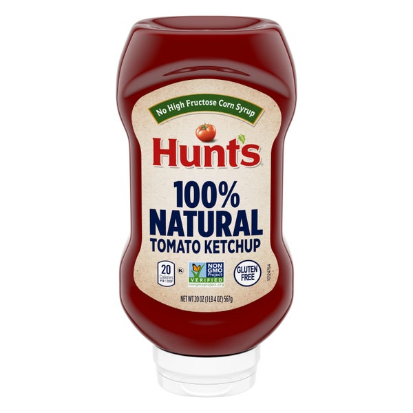 12-PACK OF KETCHUP BOTTLED 100% NATURAL