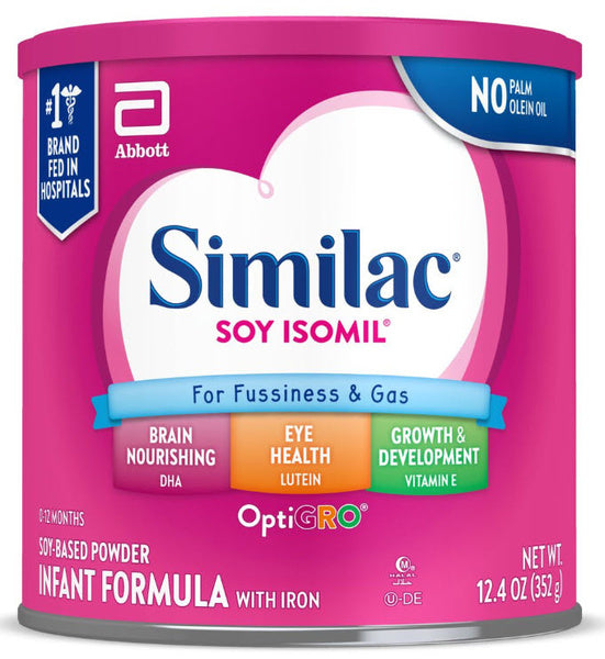 6-PACK OF FORMULA SIMILAC ISOMIL SOY PWD