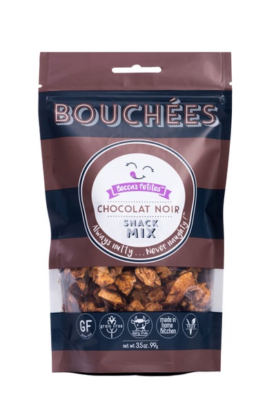 8-PACK OF Snack Mix, Chocolat Noir