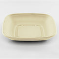 300-PACK OF Bowl Multiuse Karat Earth 24oz Molded Fiber Square Bowl, PFAS Free, Natural - 300 pcs