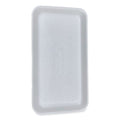 250-PACK OF Tray Foam GEN 1525WH Meat Trays - 14.5" x 8" x 0.75" Foam Trays for Meat, Cheese & Produce - White (250 Count)