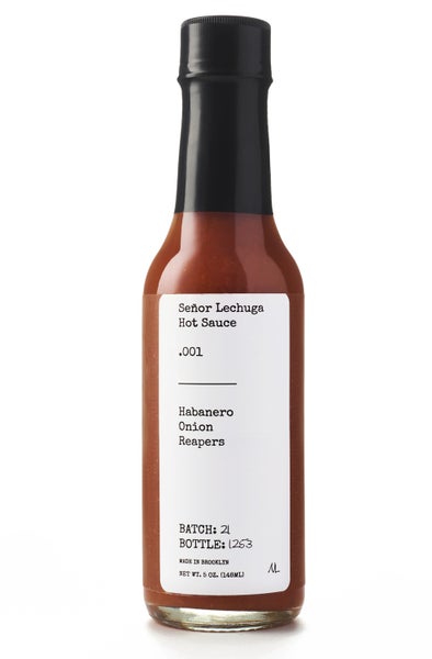12-PACK OF Sauce Hot Habanero Onion Reapers .001, Senor Lechuga