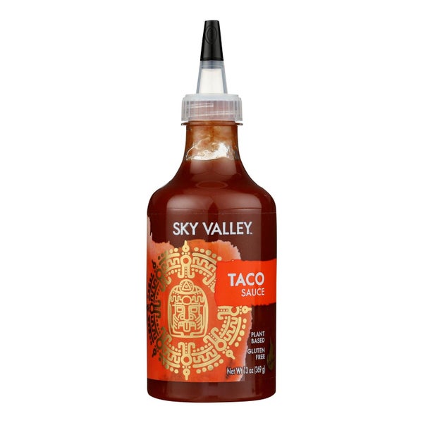 6-PACK OF Sauce Taco Gluten Free Sky Valley 13 oz