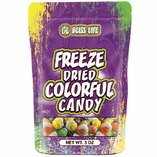 50-PACK OF Freeze Dried Colorful Candy