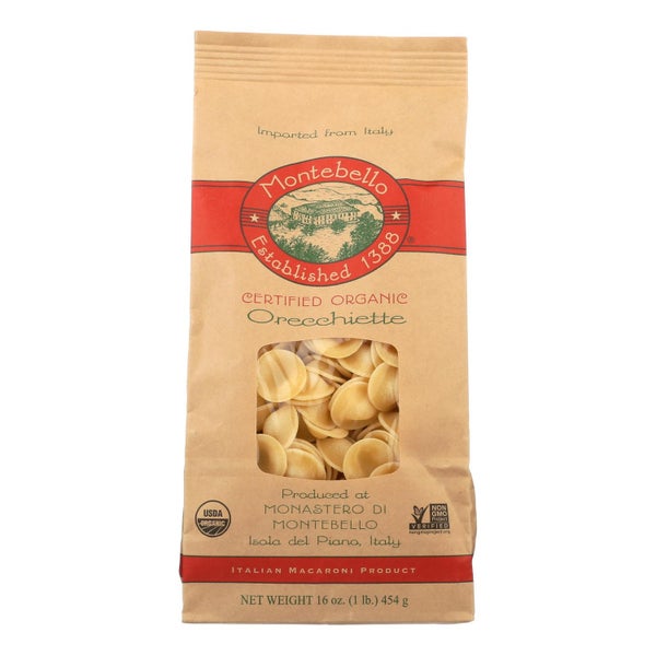 12-PACK OF Pasta Orecchiete Imported Montebello 1 lb