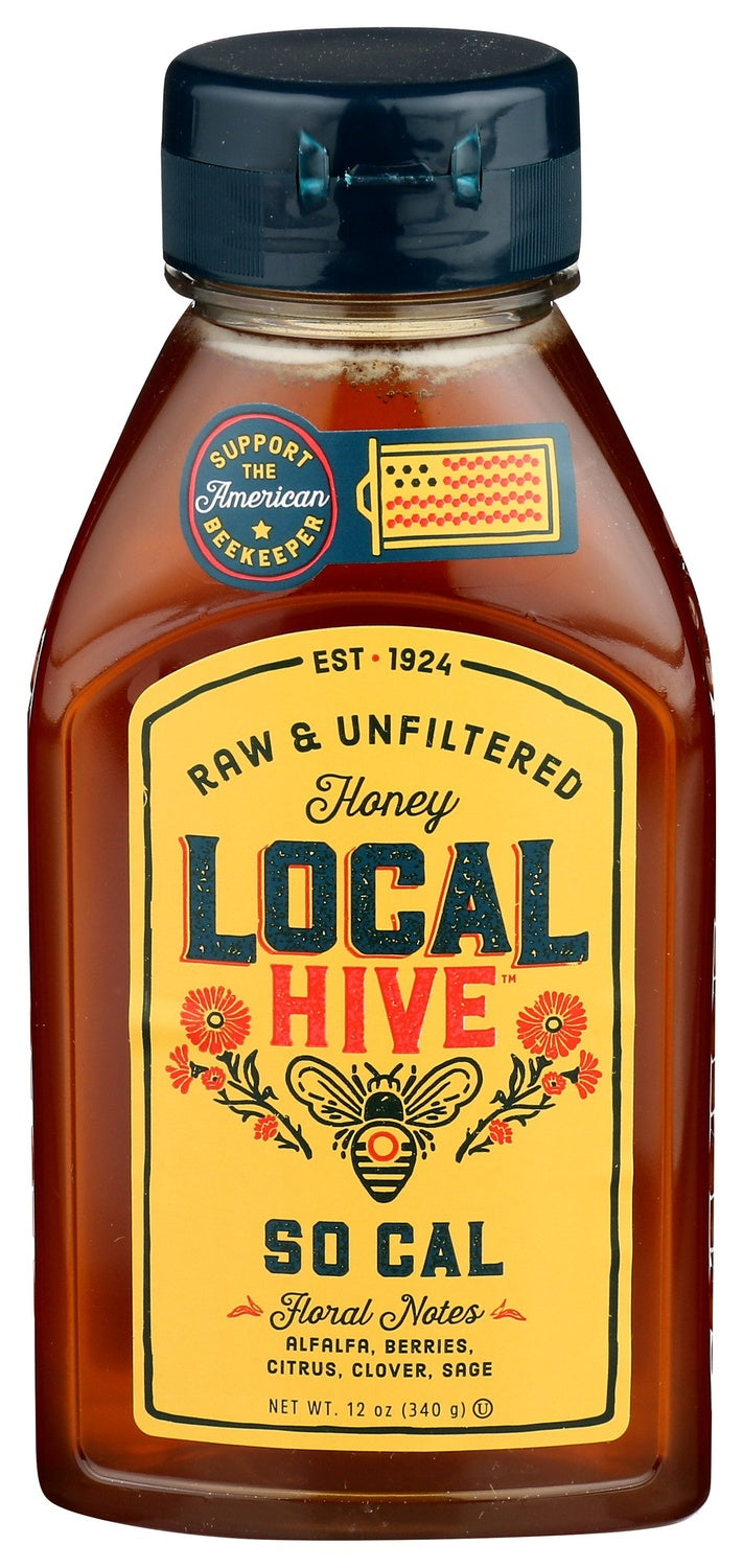 6-PACK OF HONEY RAW SO CAL