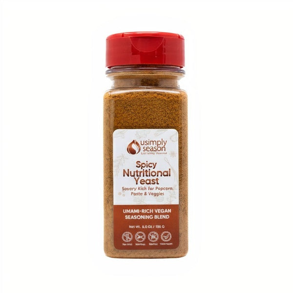 6-PACK OF Seasoning Spicy Nutritional Yeast, Amboseli Foods