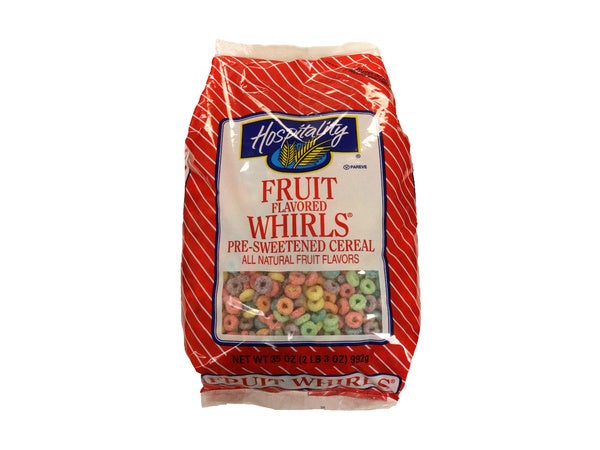 4-PACK OF CEREAL FRUIT WHIRLS RING SHAPE