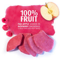 8-PACK OF Snack Dried Fruit Raspberry Apple Infused 8 pack, Brothers International