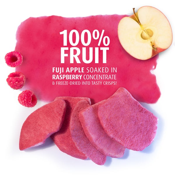 8-PACK OF Snack Dried Fruit Raspberry Apple Infused 8 pack, Brothers International