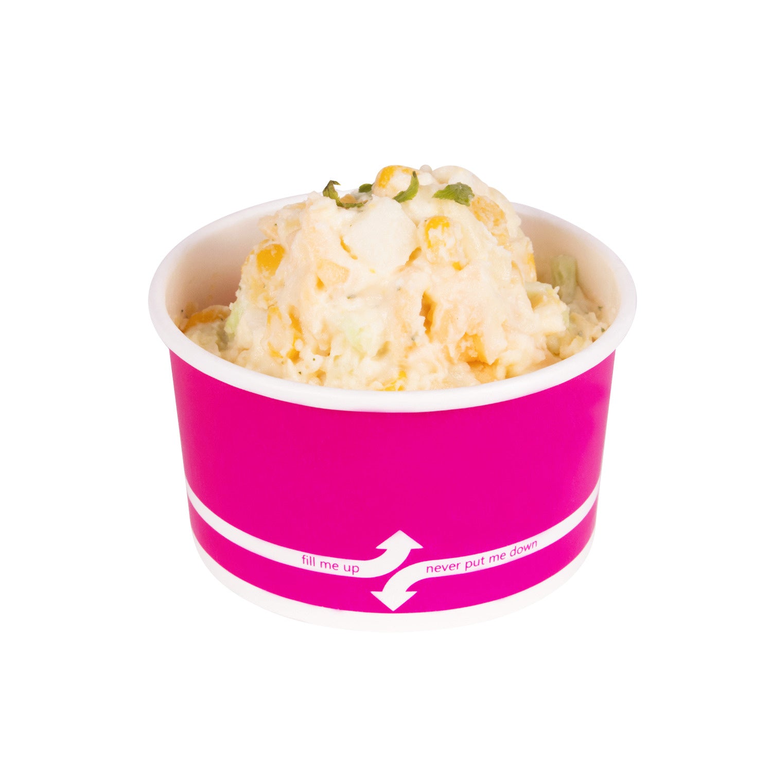 1000-PACK OF Container Takeout Karat 1,000 ct 5 oz Paper Food Containers | 87 mm | Pink