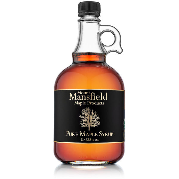 12-PACK OF Syrup Maple Pure Organic Vermont - Grade A Amber Rich, Mount Mansfield Maple Products