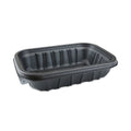 300-PACK OF Container Food Eco-Friendly Pactiv Corp. 32 oz. EarthChoice Entree2Go Takeout Container - Durable Black Plastic (300 Count)