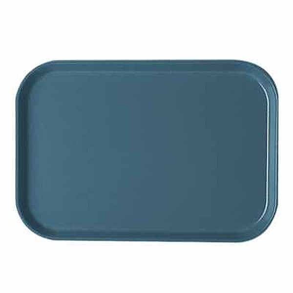 12 CT-PACK OF TRAY FIBERGLASS STE BLUE 16.5