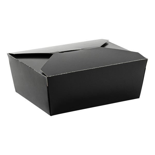 2-PACK OF CONTAINER PAPER #8 TAKEOUT BLK