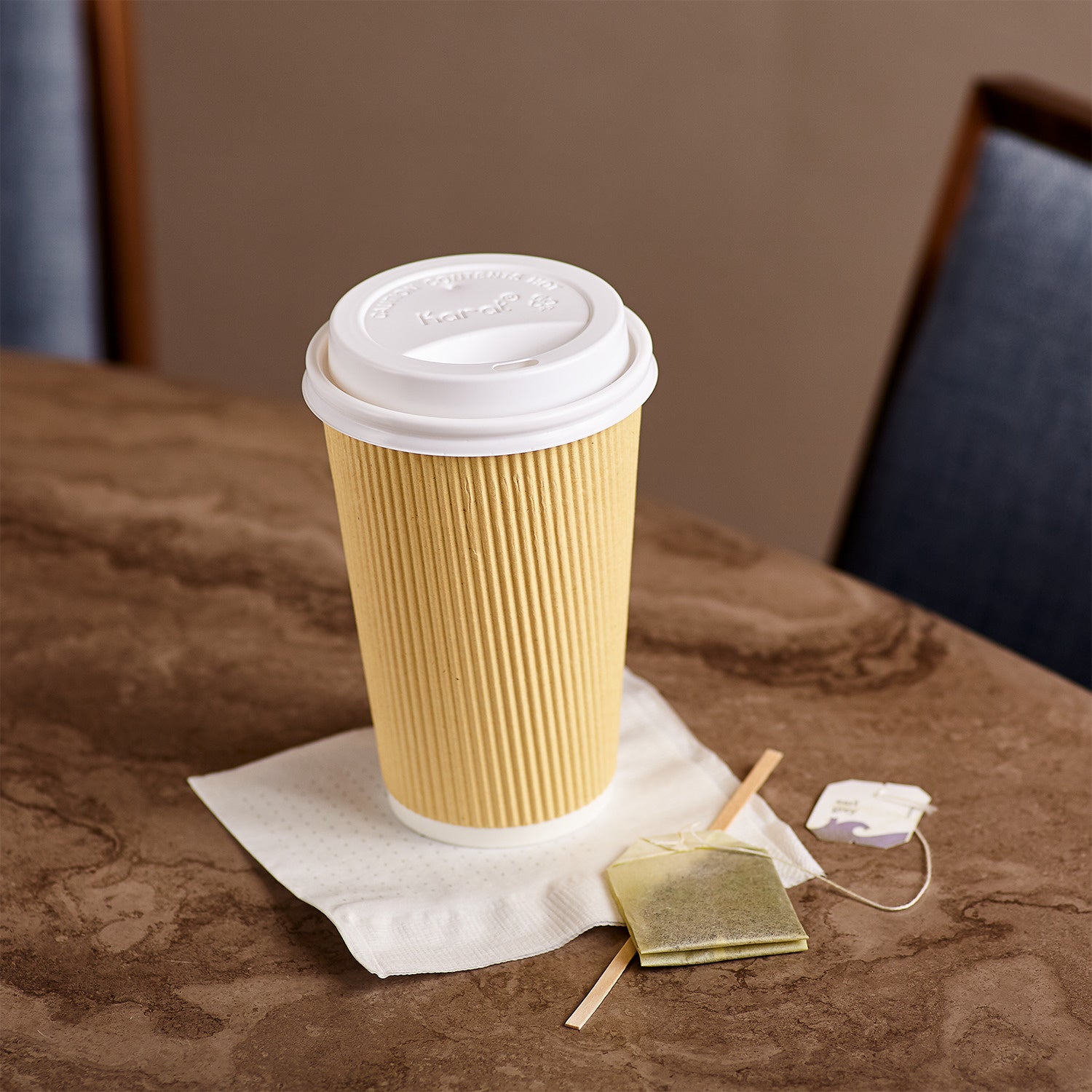 1000-PACK OF Lid Togo Karat 1,000 ct 10-24 oz Paper Coffee Cup Lids | 90 mm | White