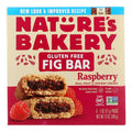 6-PACK OF Breakfast Bar Raspberry Natures Bakery 12 oz
