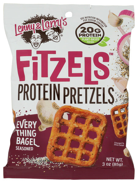 8-PACK OF Snack Pretzel Lenny & Larrys 3 oz