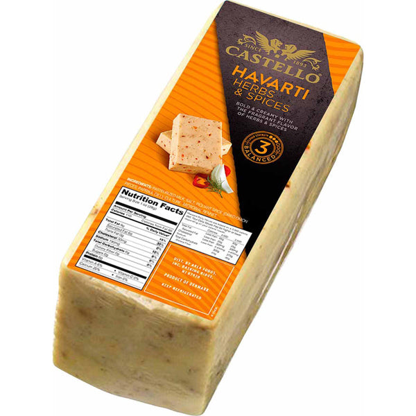 1-PACK OF CHEESE HAVARTI CREAMY HRB&SPIC