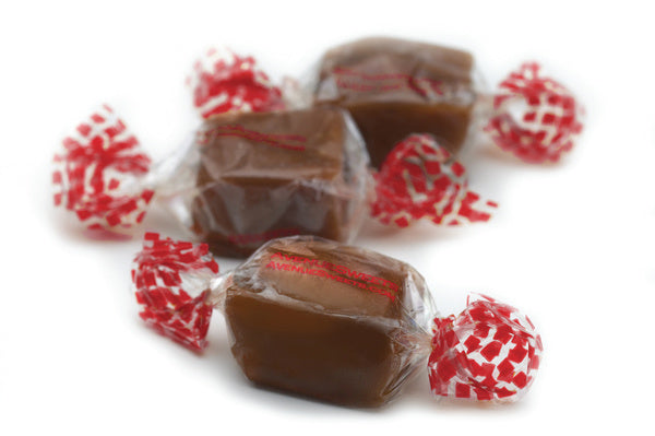 3-PACK OF Candy Caramels Bourbon BULK (approx. 38 caramels), AvenueSweets