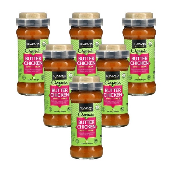 6-PACK OF Sauce Butter Chicken Khazana 12.7 oz
