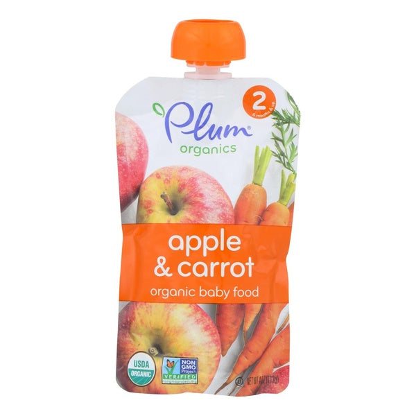 12-PACK OF FOOD BABY APPLE & CARROT