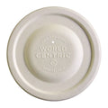 1000-PACK OF BOWL CMPSTBL World Centric Compostable Fiber Lids | Fits 8 oz World Centric Paper Bowls | 1000 count