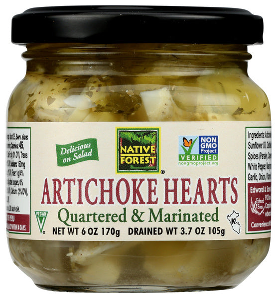 6-PACK OF Artichoke Heart Native Forest 6.5 oz