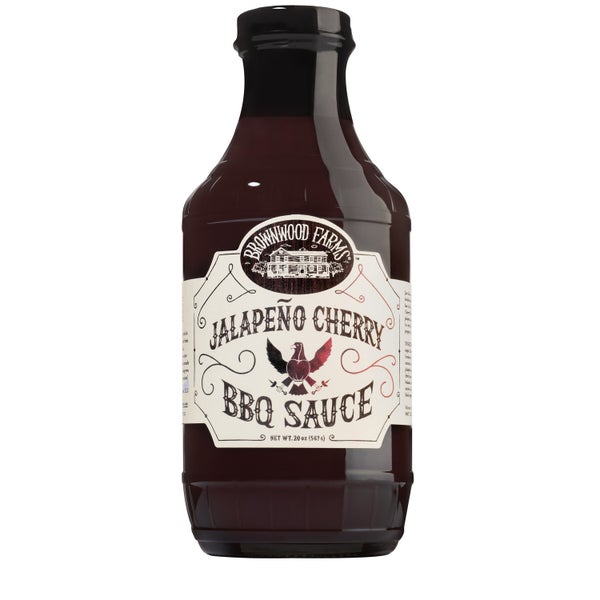 12-PACK OF Sauce BBQ Jalapeno Cherry, Milo's Whole World Gourmet