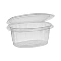 280-PACK OF Container Food Pactiv Corp. EarthChoice 32 oz. Eco-Friendly Recycled PET Hinged Container - Clear, 280 Count