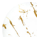 12-PACK OF Plate Appetizer 7.5" White Marble