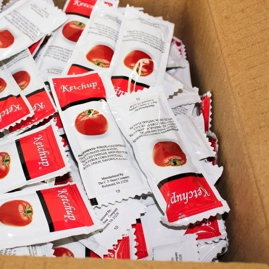 200-PACK OF Ketchup Single Serve Cf Sauer, 200 - 9 Gr