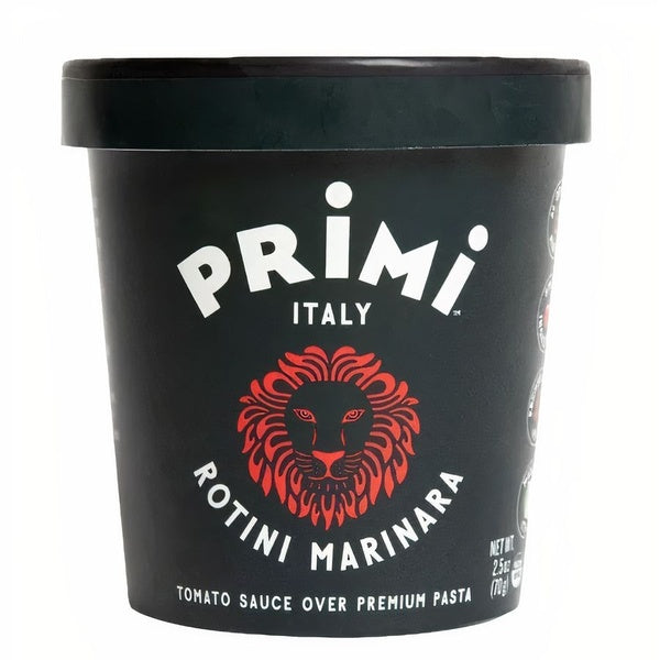12-PACK OF Pasta, Premium Rapid-Cook Pasta with Marinara Sauce, Primi Sauce