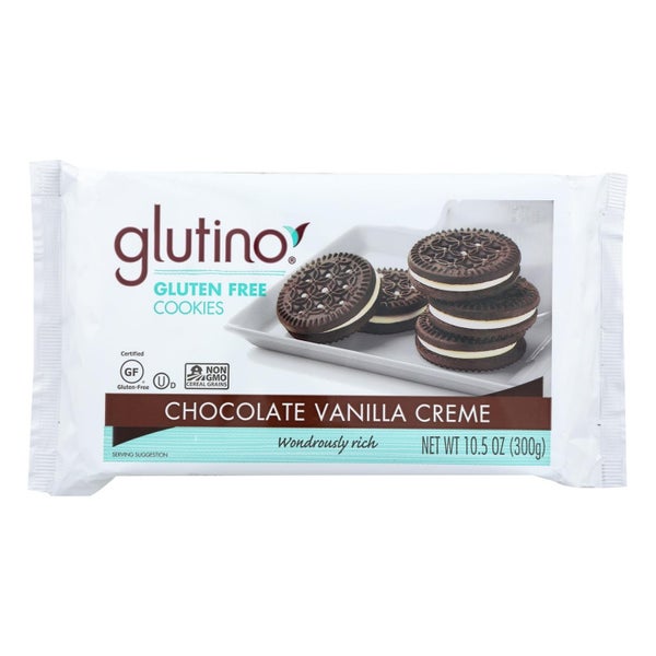 12-PACK OF COOKIE CREAM VANILLA CRÈME COOKIES