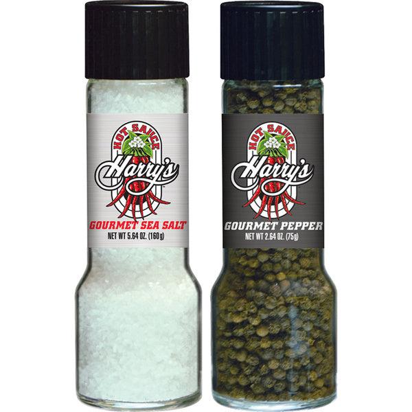1-PACK OF SALT SEA & PPRCRN GRINDERS