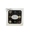 12-PACK OF Chocolate Truffle 9 Piece Assorted, Carolina Chocolate Company