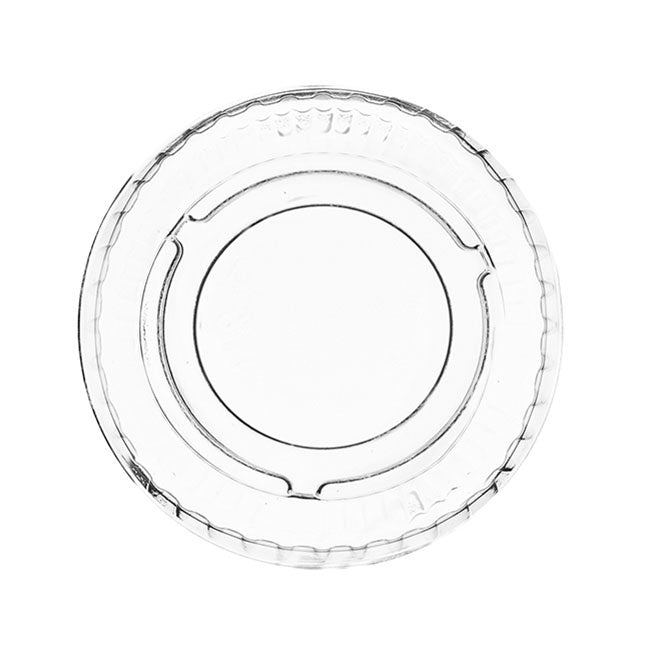 5000-PACK OF Container To Go Vegware Compostable 1 oz Vegware PLA Portion Cup Lids | 5000 count
