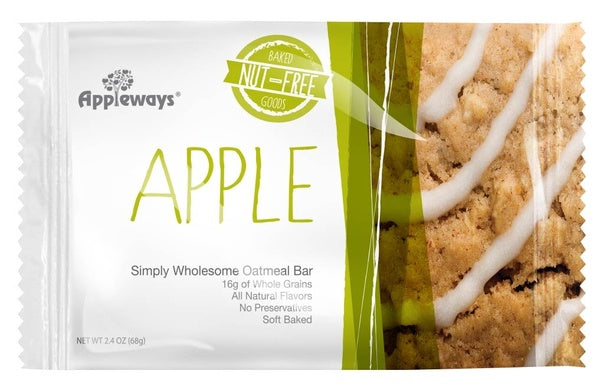 160-PACK OF BREAKFAST BAR APPLE OATMEAL