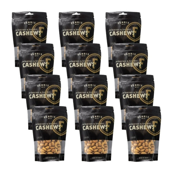 12-PACK OF Cashew Rstd Salted Ferris Eb 10 oz