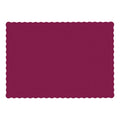 1000-PACK OF PLACEMAT PAPER ECON BURGUNDY