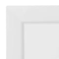 12-PACK OF Plate Plastic 9.5" White Square