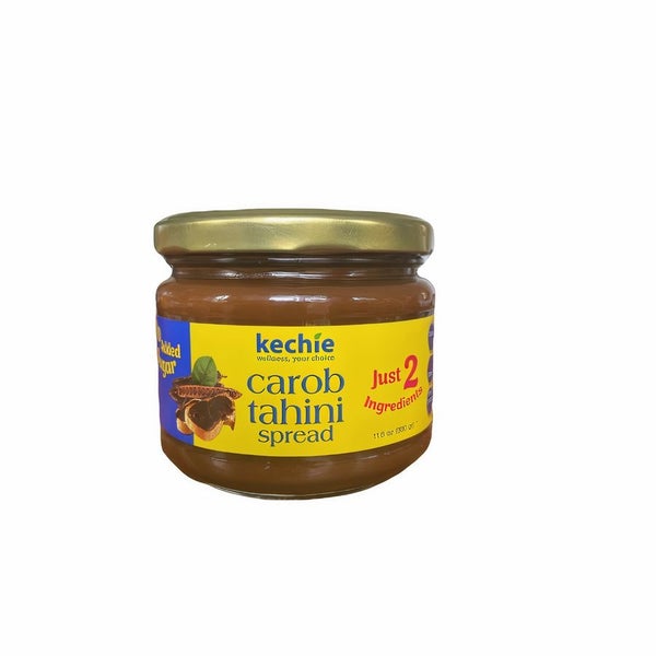 12-PACK OF Spread Carob and Tahini , Kechie Foods