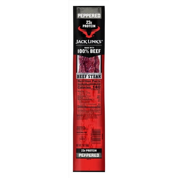 12-PACK OF BEEF CHUNK PEPPERED