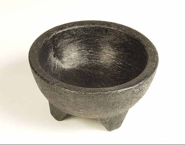 3"-PACK OF BOWL MOLCAJETE 4 OZ BLACK