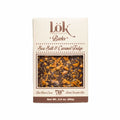 22-PACK OF Chocolate Bark Lok Sea Salt & Caramel Fudge Dark Chocolate 70% Cacao Colombian Origin