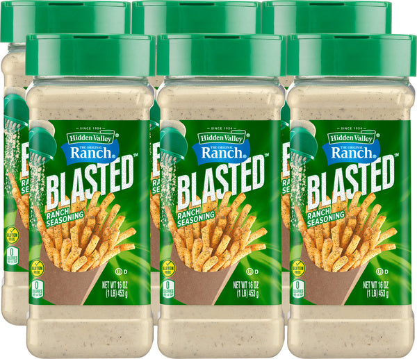 6-PACK OF SEASONING RANCH BLASTED 16OZ