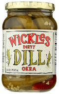 6-PACK OF OKRA PICKLED DILL OKRA 16 OUNCE - CASE OF 6