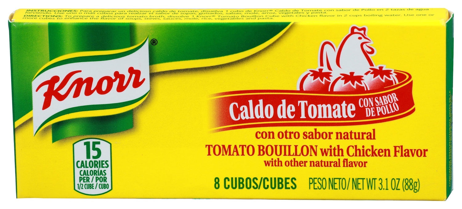 24-PACK OF MIX SEASONING TOMATO BOUILLION WITH CHICKEN FLAVOR