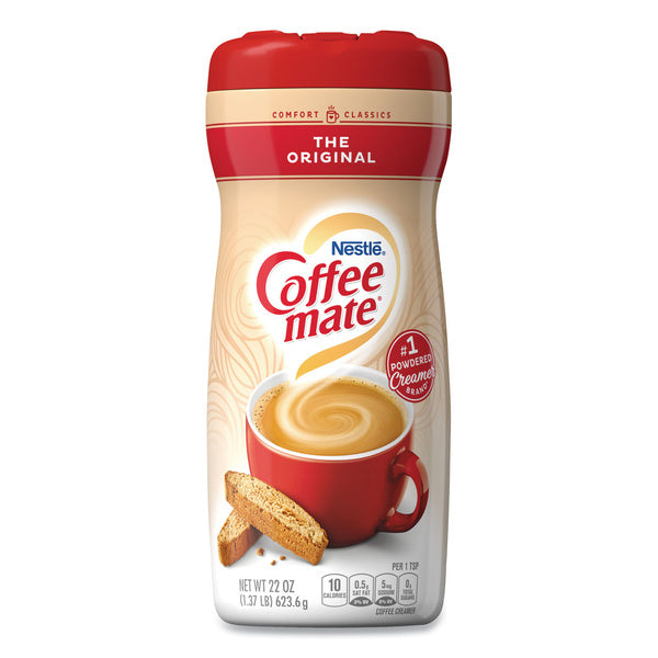 12-PACK OF Coffee-Mate 11000510 22 Oz Non-Dairy Powdered Creamer Canister - Original (12/Carton)