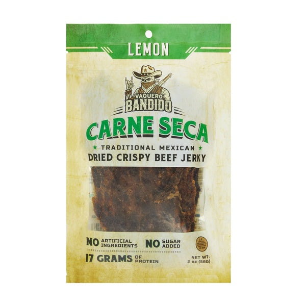 12-PACK OF Beef Jerky Vaquero Bandido Carne Seca Floor Display 48-Count 2oz